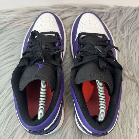 Nike Air Jordan 1 Low Court Purple Size 8.5 - Picture 7 of 16
